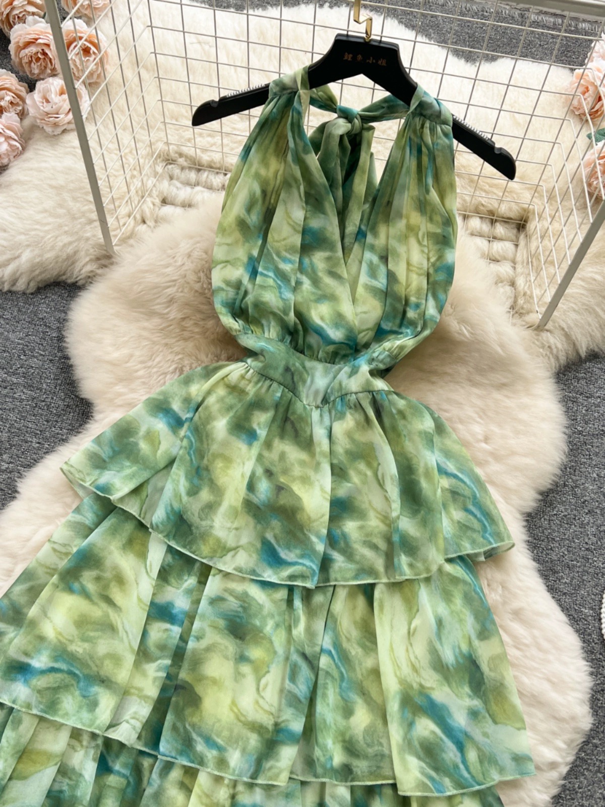 Lucky flower dress CD1147 images